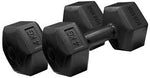 Iron Gym - 4 kg x 2 Fixed Hex Dumbbells, Pair