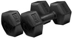 Iron Gym - 6 kg x 2 Fixed Hex Dumbbells, Pair