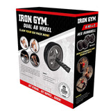 Iron Gym Dual Ab Wheel India